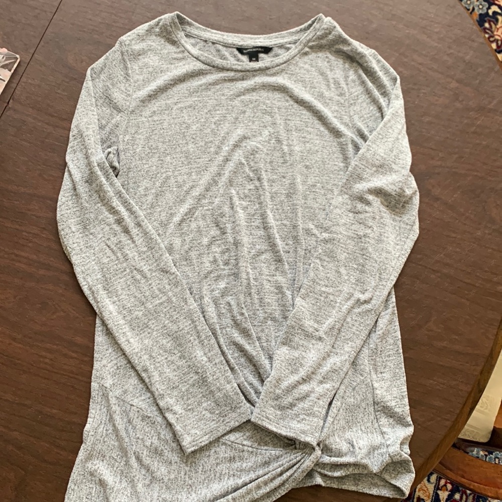 Banana Republic twist front shirt